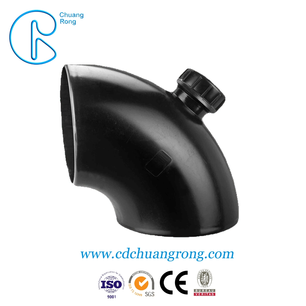 HDPE 4 Inch Drain Pipe Fittings for Piping