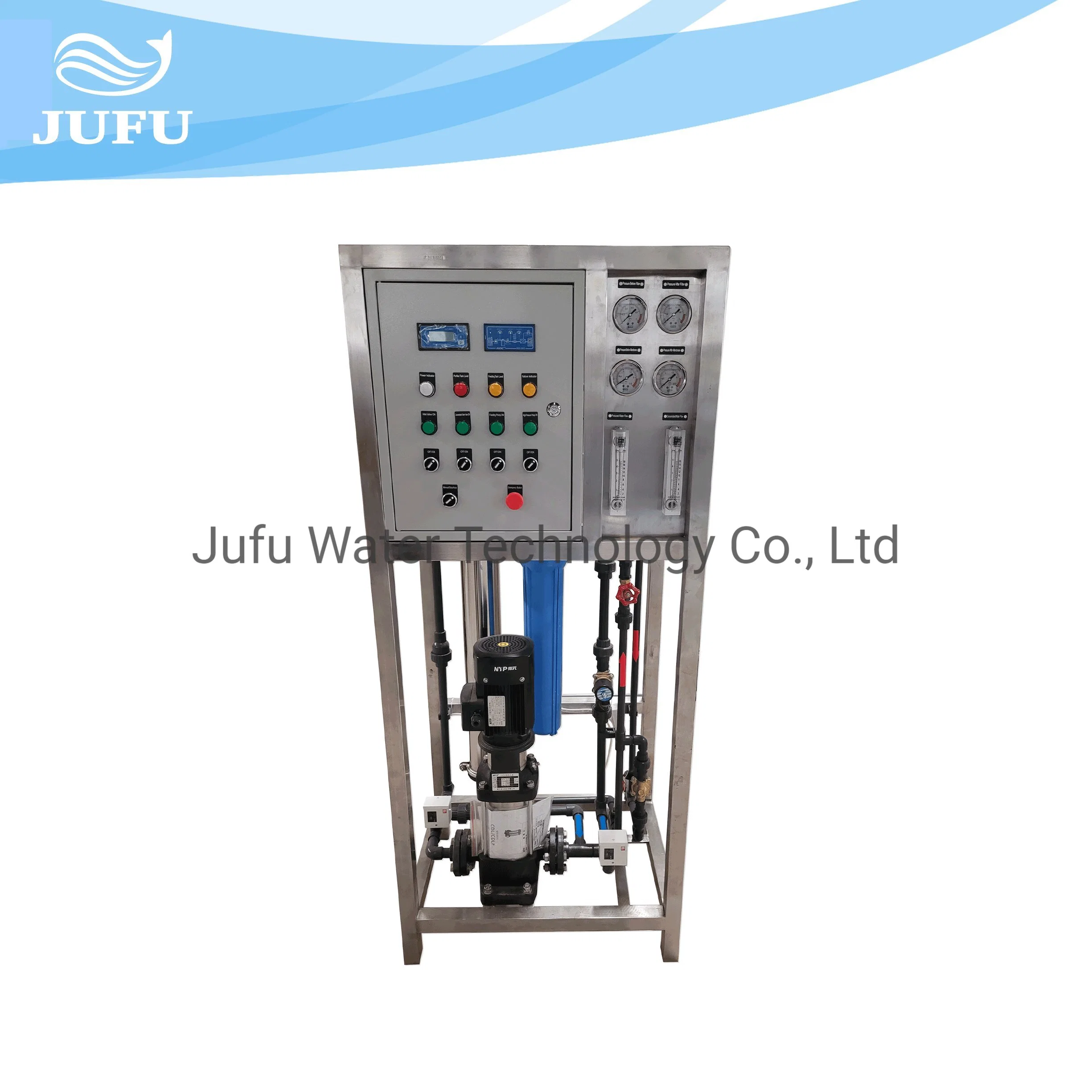 250lph RO Water Treatment Equipment Water Purification System Reverse Osmosis Water Filter Drinking Water Filter Purifier Small