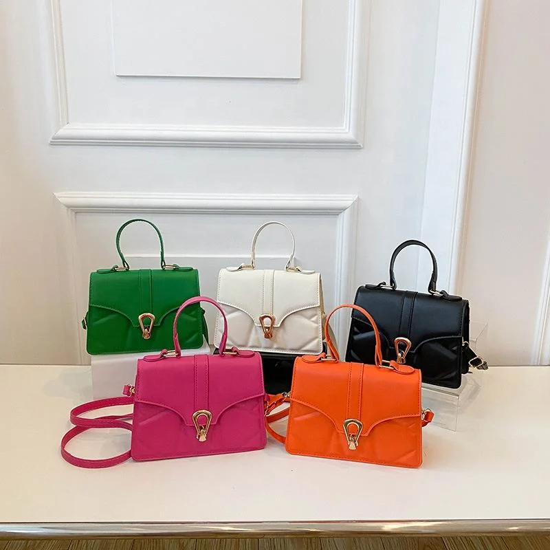 Popular Fashion Hand Bags Shoulder Bag Chain Strap Handbags Designer PU Leather Ladies Messenger Bags for Women