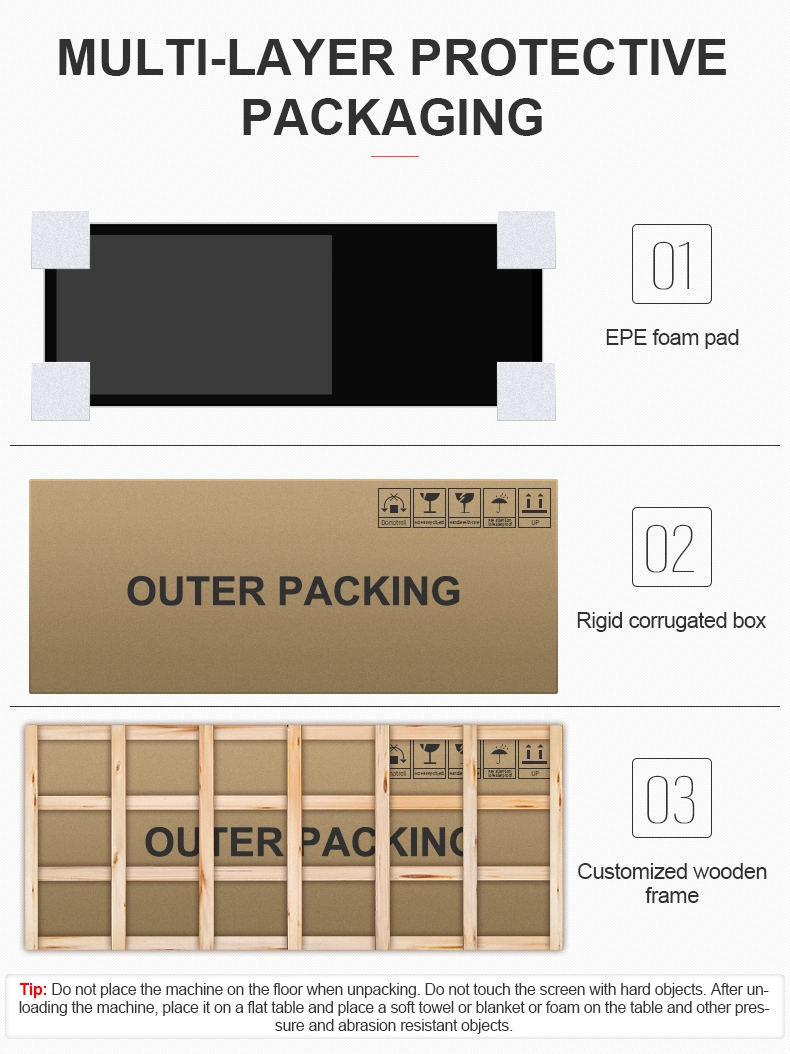 Werbung Spieler LCD-Panel Touchscreen Monitor Digital Signage und Anzeigen für Werbung