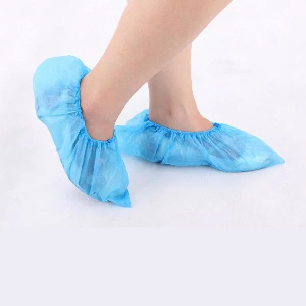 Chaussures de protection de l'isolement Non-Woven Tissu le couvercle de l'usine