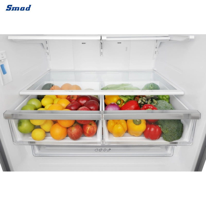 26.6 Cu. FT Home Refrigerator & Freezer with Water Ice Maker