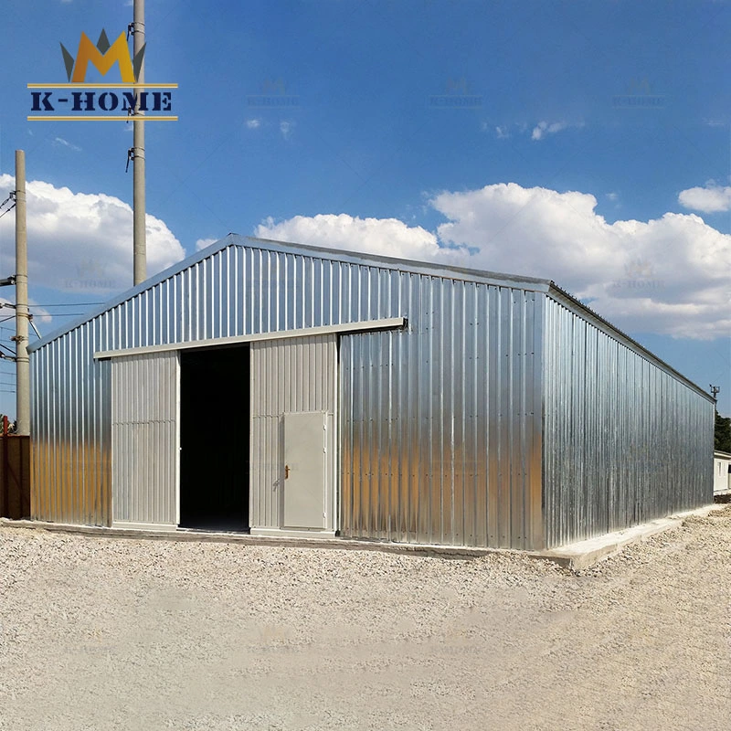 Light Steel Roof Prefab Metal Building Structure for Greenhouse