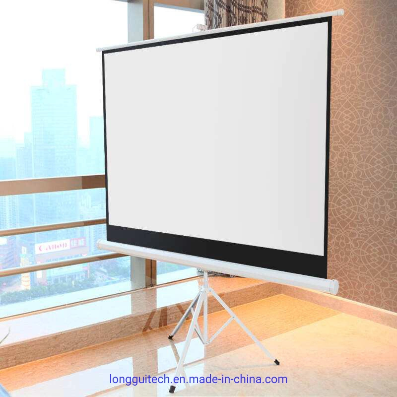 Tela de projeção HD projeção Ecrã de projecção de plástico branco