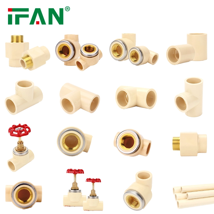 DIN or ASTM Sch40 Sch80 Standard Plastic PVC CPVC UPVC Pipe Fittings