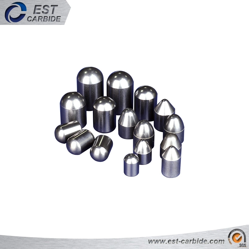 100% Virgin Materials Tungsten Carbide Buttons for Hpgr Spare Part Machine with Various Types