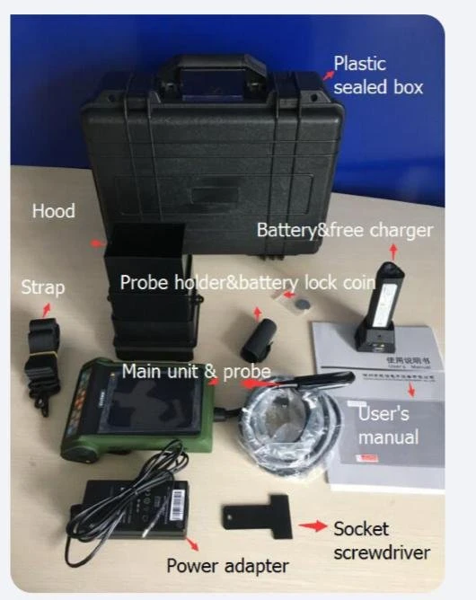 Veterinary Clinic Handheld Ultrasound Device with Linear Rectal Probe Animal Ultrasound Scanner
