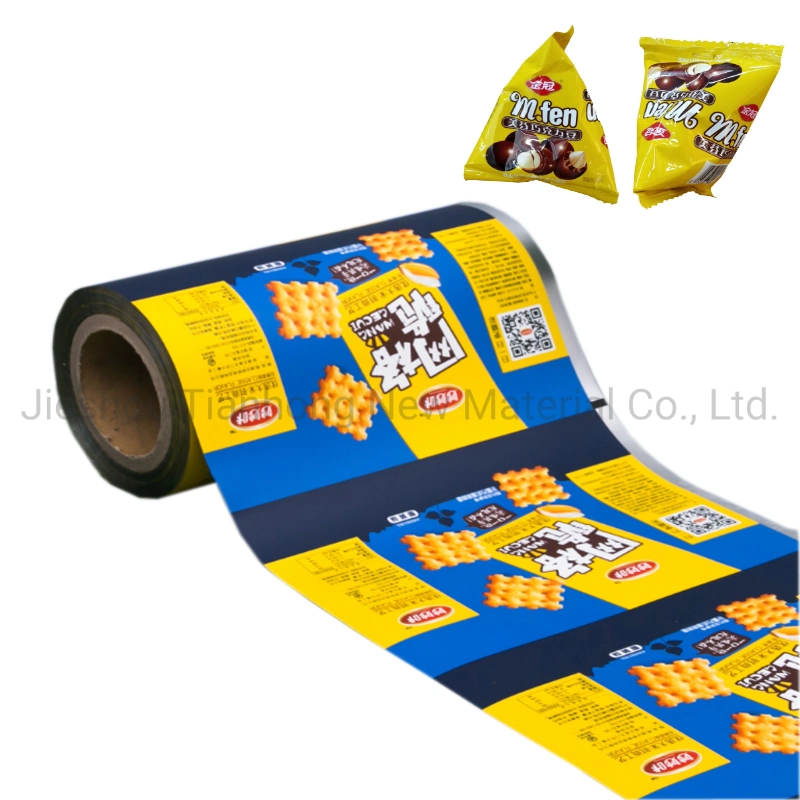 Los envases de alimentos laminados rollos de película de PVC laminado de plástico rollo de película para la alimentación bolsita/bolsa/bolsa