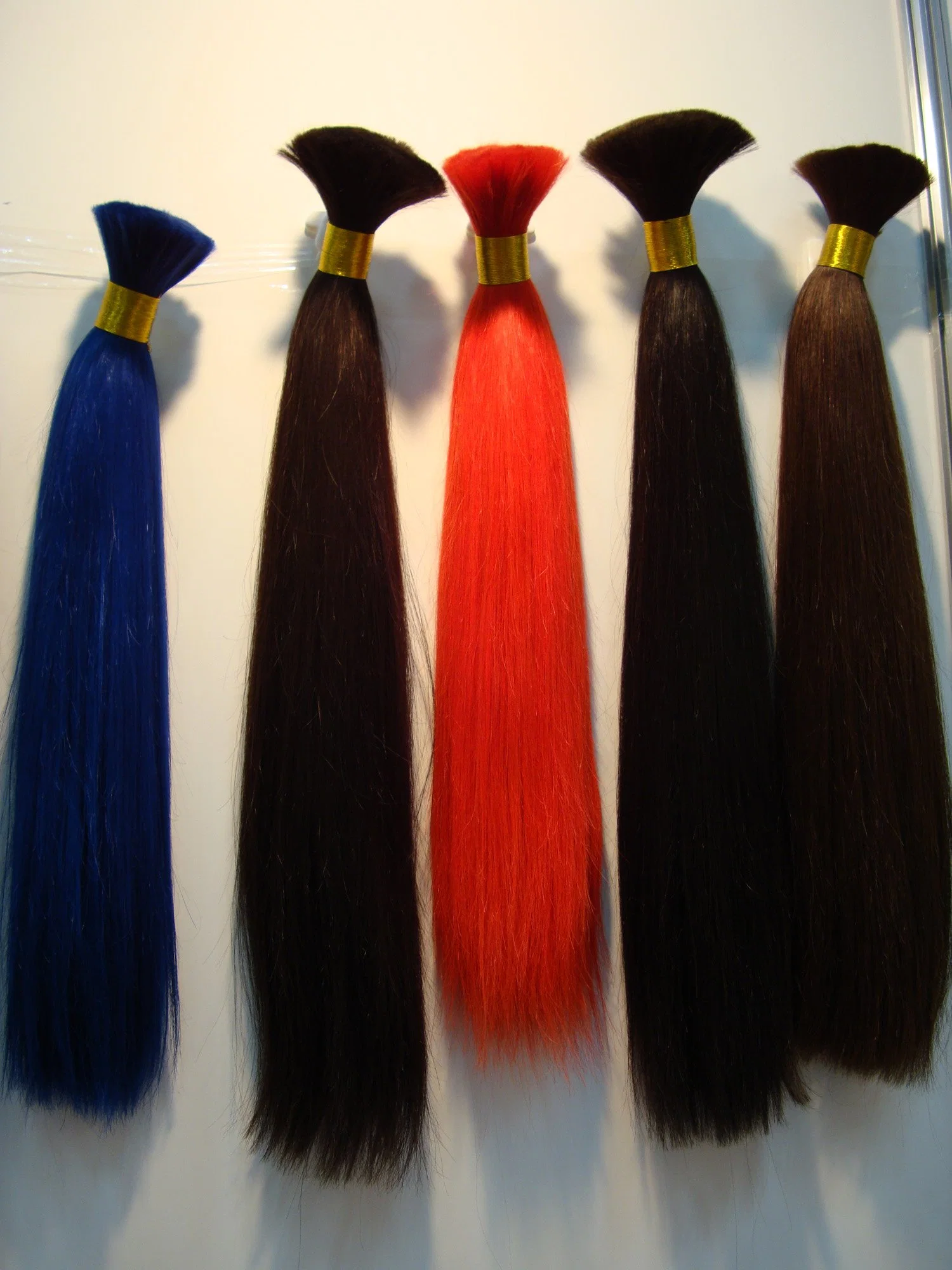 Wholesale/Supplier Best Quality Bulk Hair in Natural Color 100% Human Remy Hair Bundles