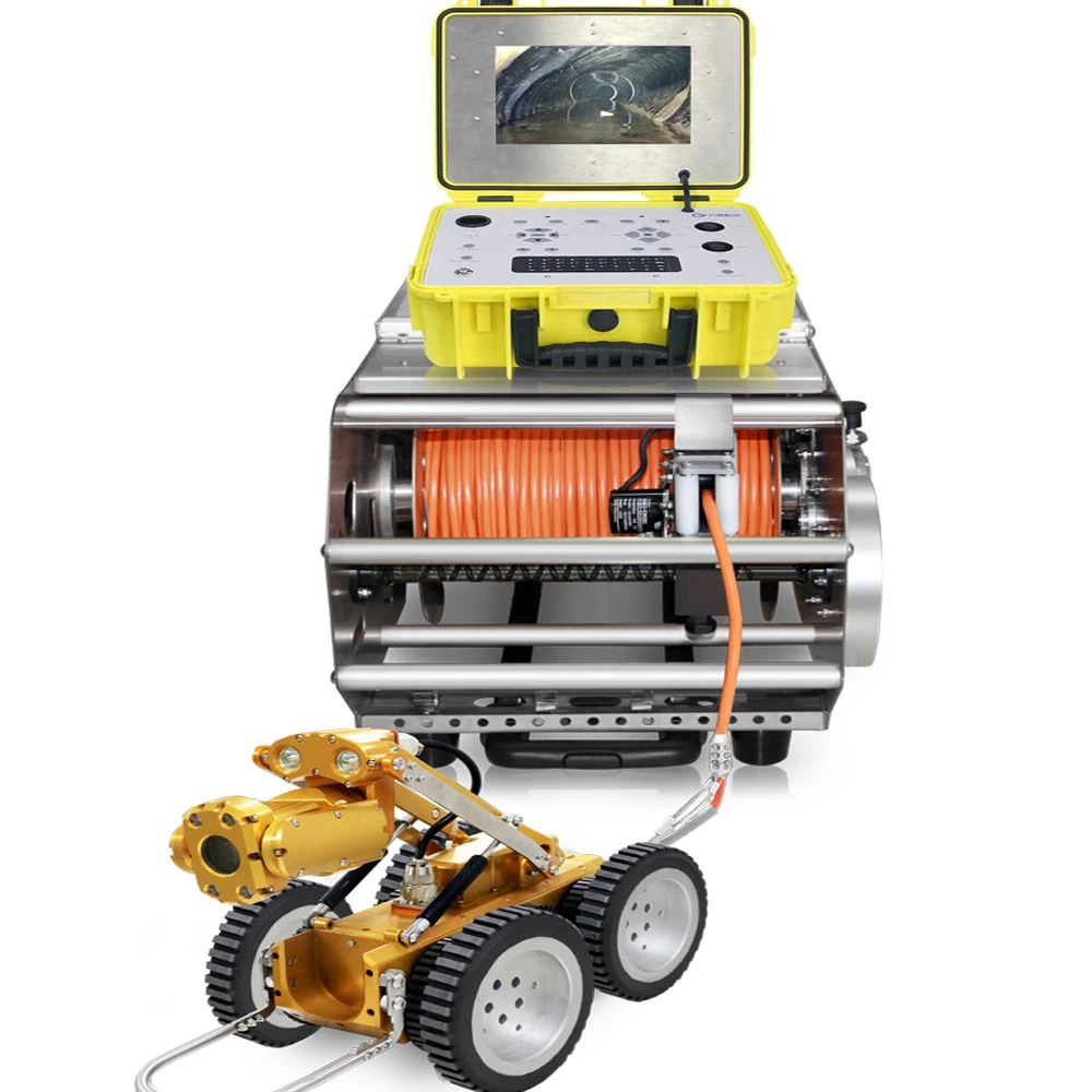 Hot Selling HD Waterproof Sewer Drainage Pipeline Inspection Camera Crawler Robot