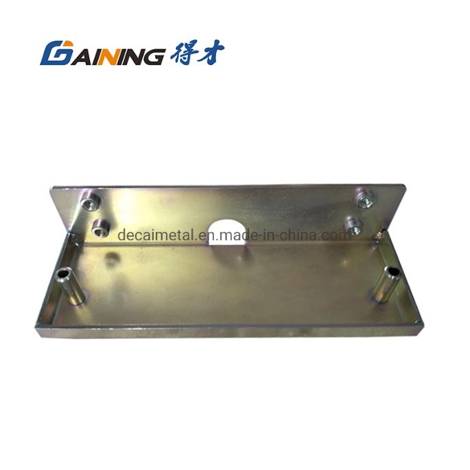 Custom Galvanized Steel Zinc Plating Sheet Metal Tube Assembly Welding Parts