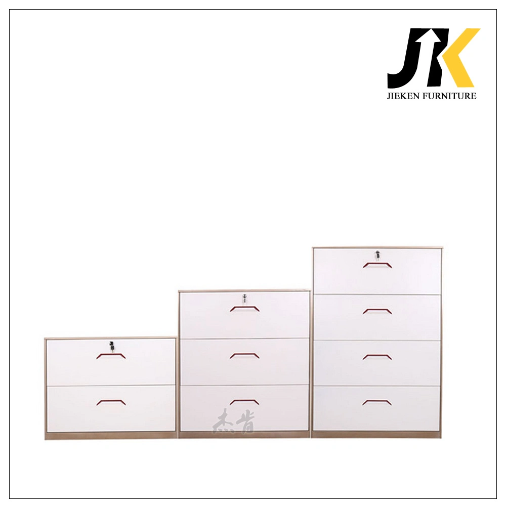 Simple Diamond Handle Steel Filing Cabinet with Lock