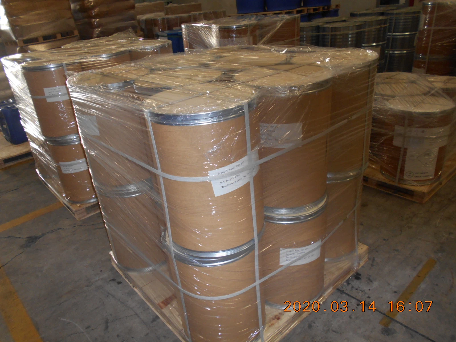 Sinobio Polyvinyl Pyrrolidone USP Grade CAS No 9003-39-8 Pvp K30 K60 K90 Polyvinylpyrrolidone