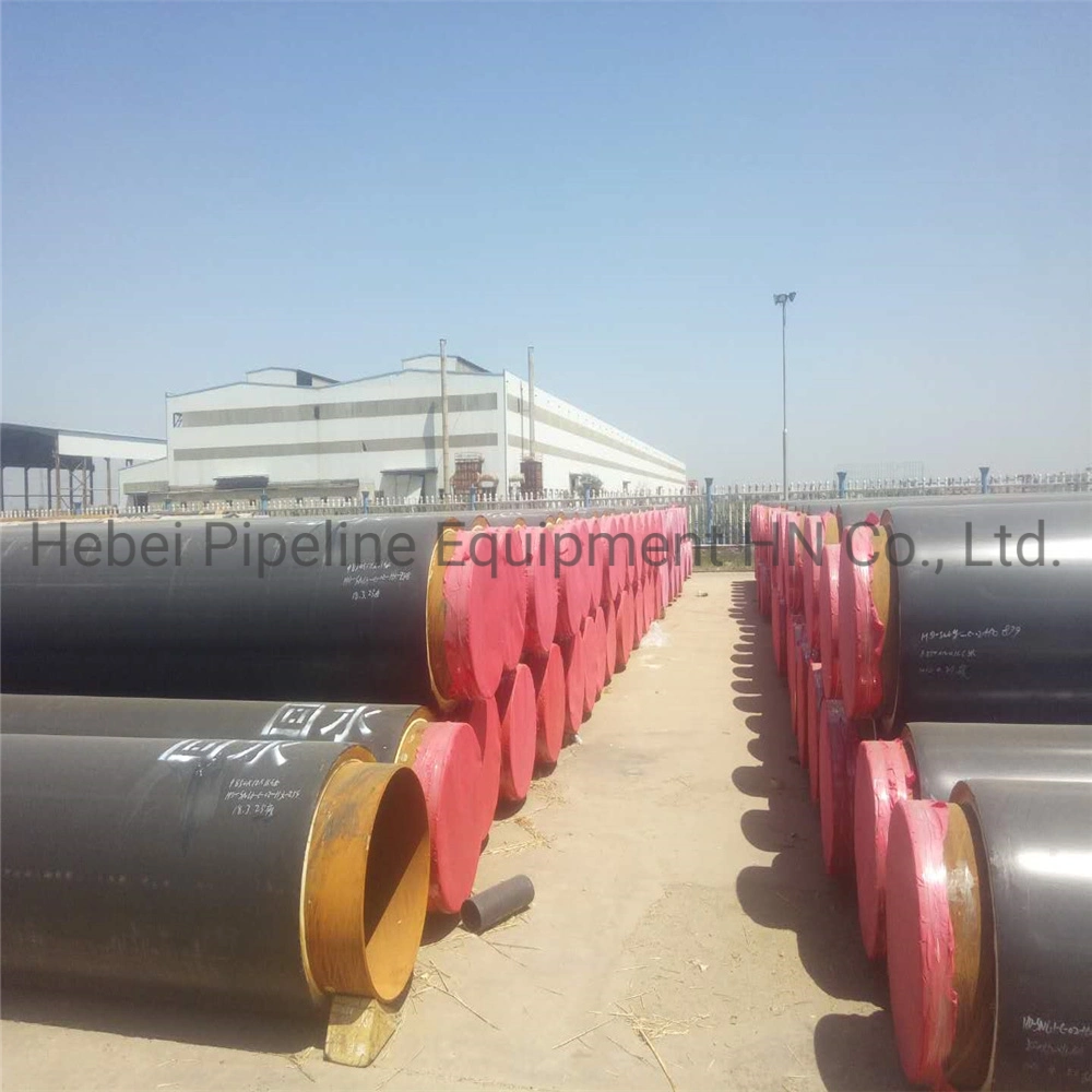 Steel Jacket Steam Insulation Pipe for High Temperature Heating