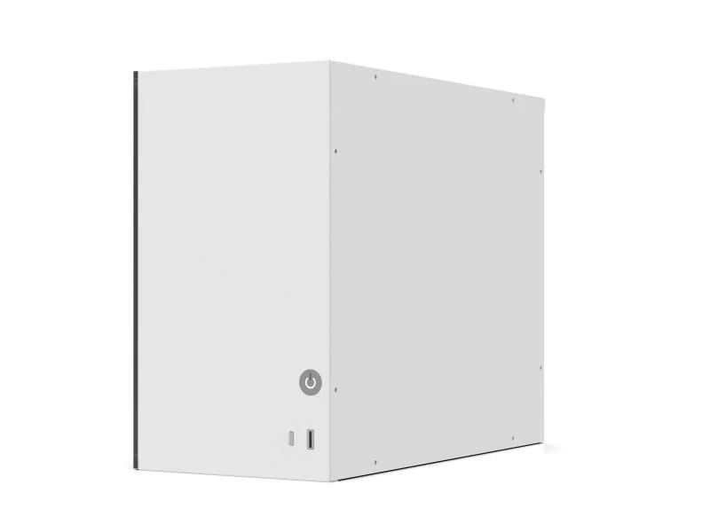 Nouveau Super Hot Micro ATX OEM Gaming Computer boîtier PC Blanc Design en verre trempé panoramique