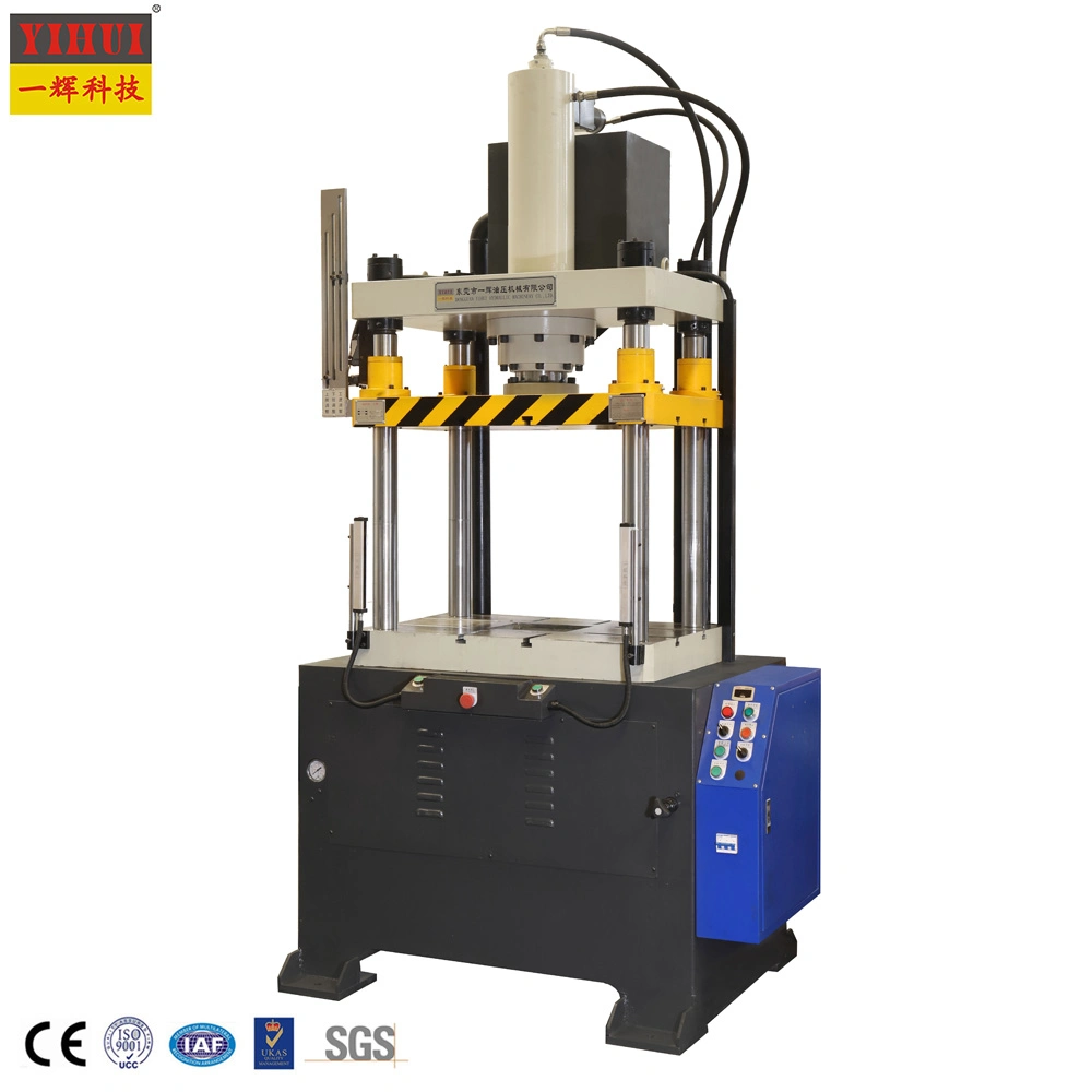 Ce 4 Columns Vertical Hydraulic Zinc Die Casting Flash Edge Deburring Machine