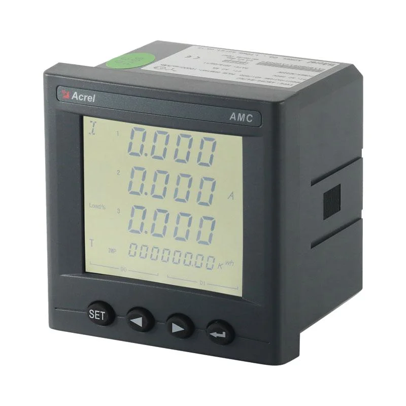 Acrel Amc96L-E4/Kc LCD Display Digital Panel Energy Meter Multi-Function Panel Meter 2di/2do Optional Event Record