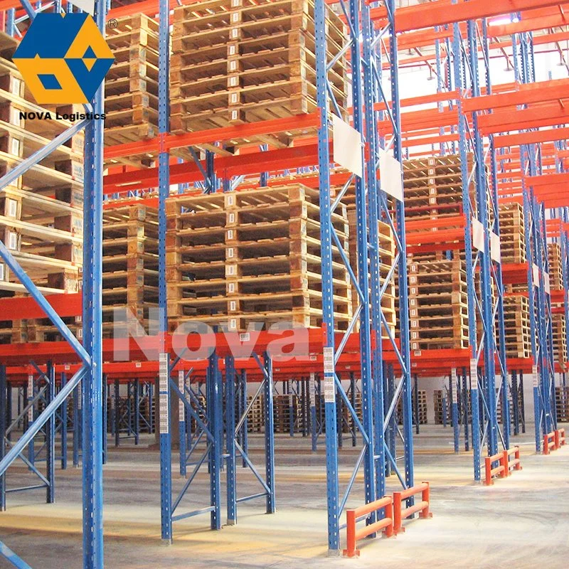 FIFO almacén automático Van Shelves sistema de transporte ajustable Racking para Madera