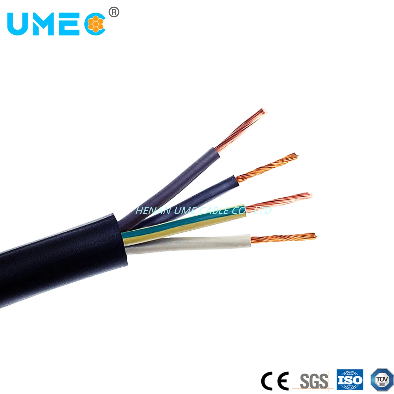 Semi-Industrial Electrical Installations H05VV-F A05VV-F Myym 1gx0.75 2gx1.5 3gx2.5 4gx4 5gx4mm2 Rvv Cable