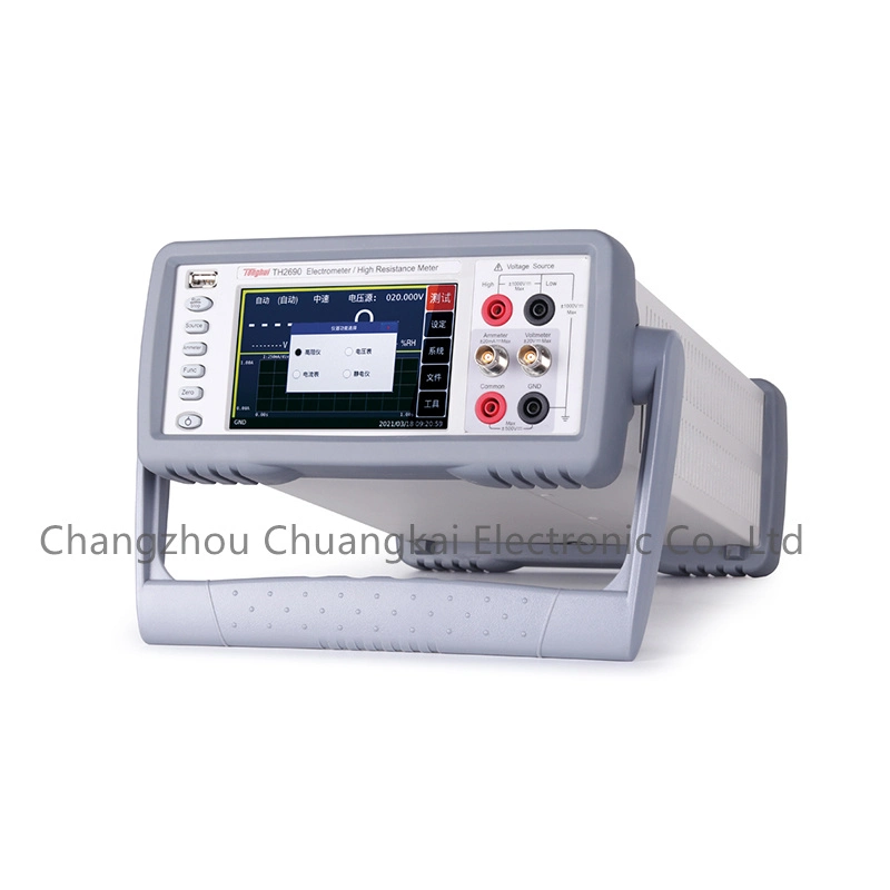 Tonghui Th2690 with Time Domain View Fa Meter/PA Meter/Electrometer/High Resistance Meter