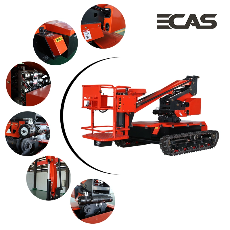 Ecas-100h Rotate 90&deg; Safe and Convenient Electric Aerial Work Boom Lifts