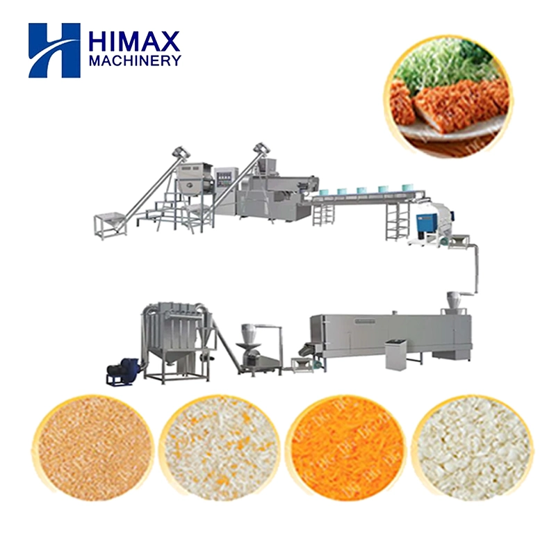 Automatische Brotkrumen Verarbeitung Panko Breadcrumb Extruder Produktionslinie Panko-Maschine