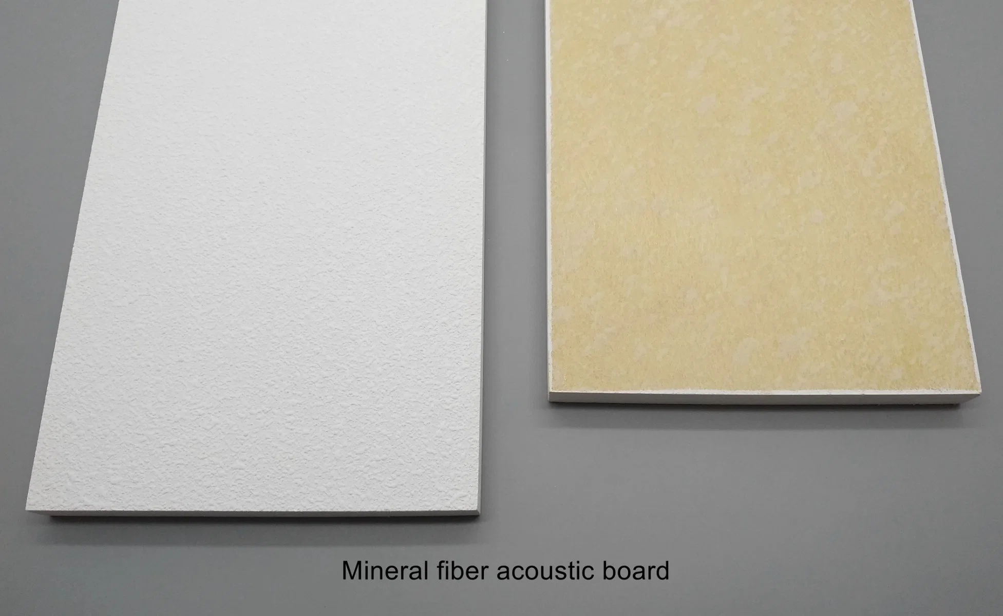 Materiais de construção teto de escritório decoração interior mineral acústico Board Sound Absorção