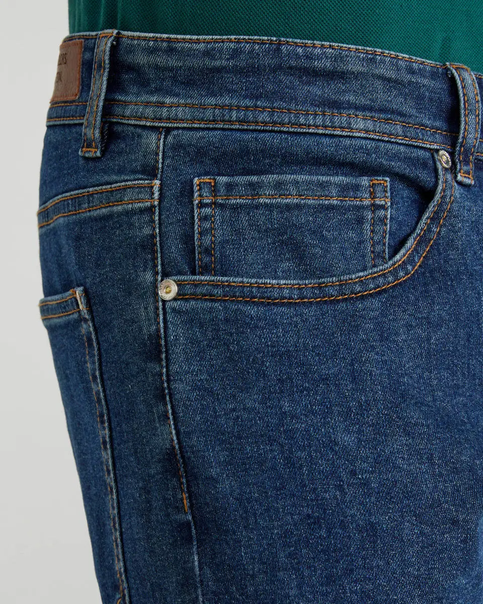 Jeans originaux pour les hommes Slim Fit 100% coton biologique Jeans de haute qualité