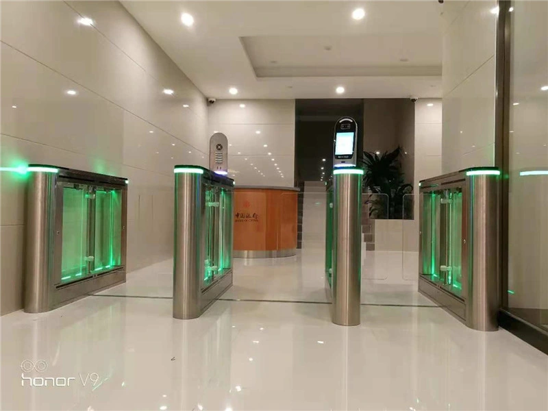 Outdoor Optical Face Recognition Turnstile Barrier Gate System