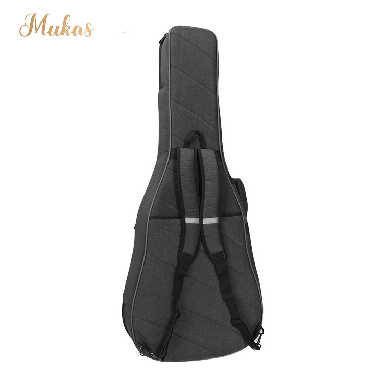 Acessórios para guitarra para OEM/logo da fábrica chinesa estojo para instrumentos musicais 600d Bolsa para guitarra acústica de 40 polegadas e 41 polegadas em tecido Oxford