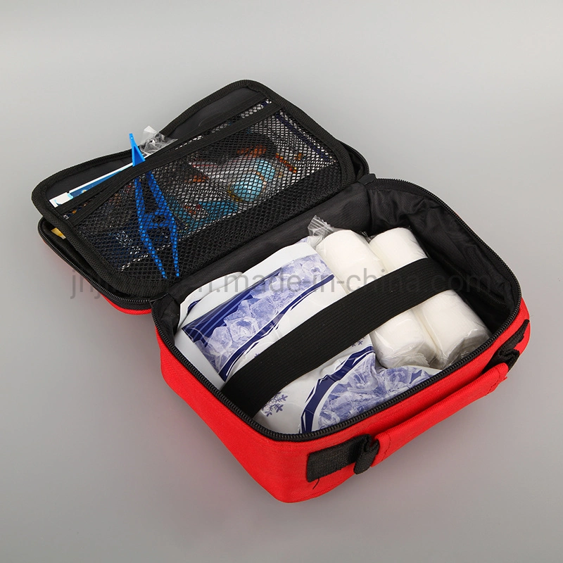 Customize Mini First Aid Kit Top Quality Red Emergency Kit Outdoor Emergency Medical EVA First Aid Bag