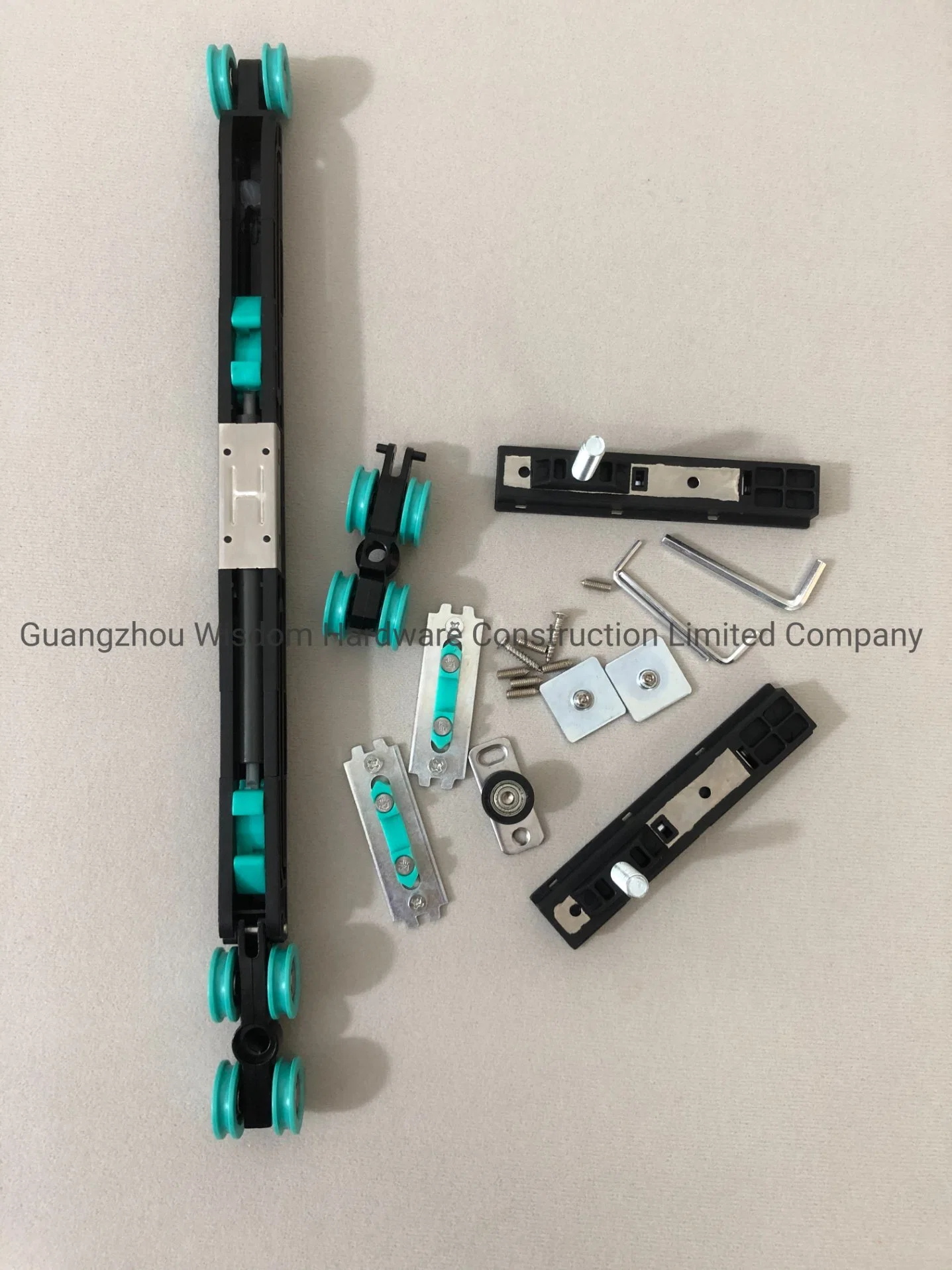 Window Door Soft Closing System with Buffer The Hanging Sliding Door Roller Upper Sliding Door Pulley of Hydraulic Damper