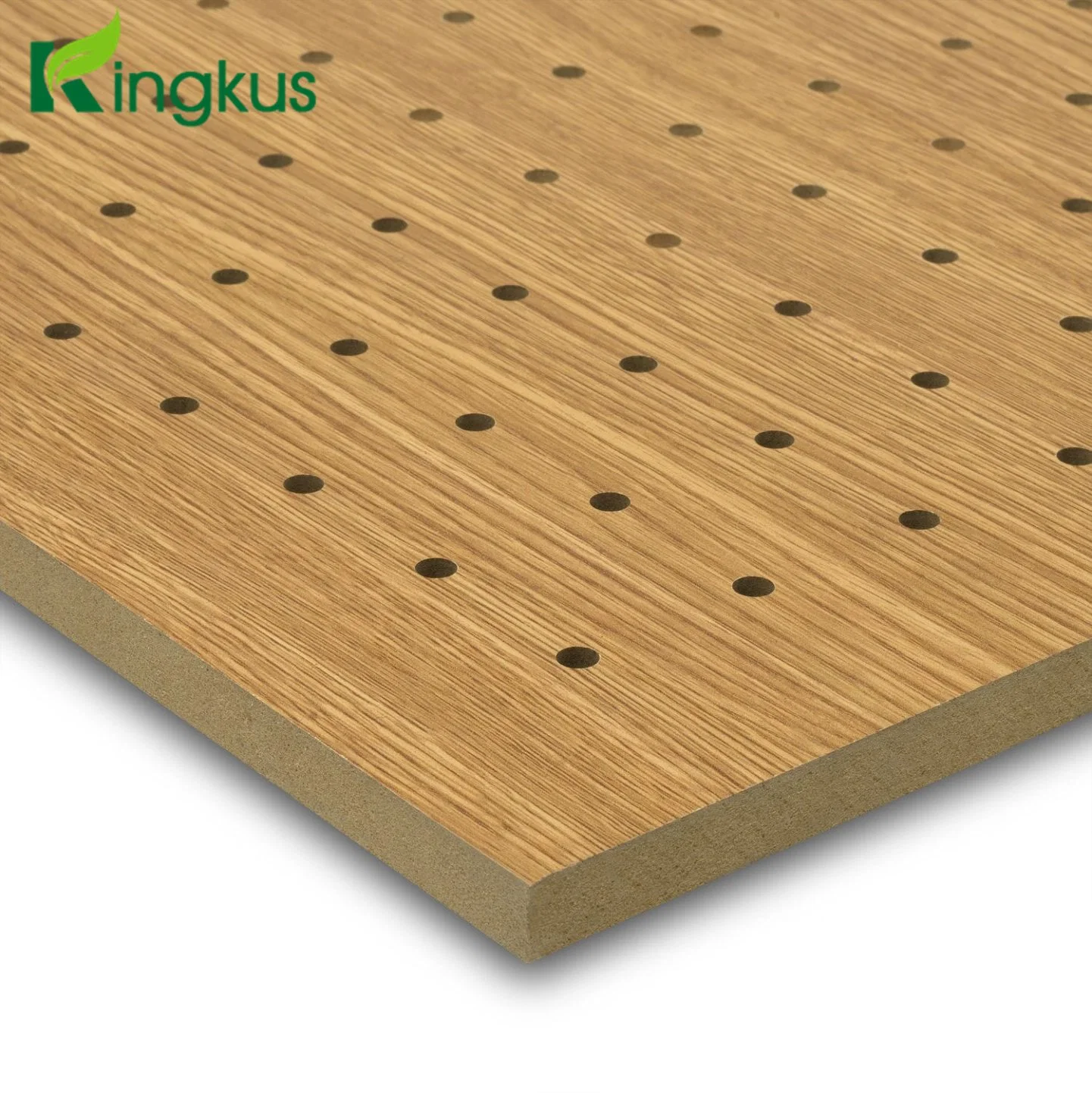 Wooden Carved Perforated MDF Acoustic Panel for Decoration Wall