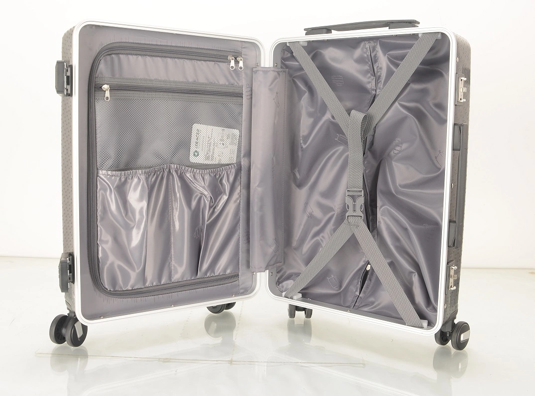 Online-Shopping Top Grade Aluminium Frame Trolley Gepäcktaschen in Bestand