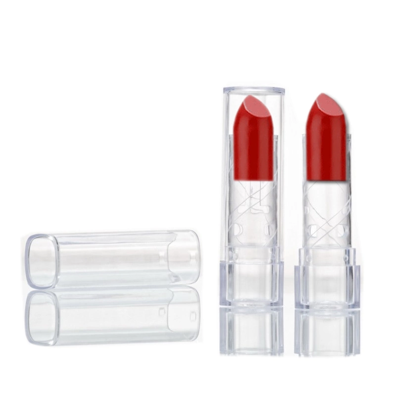 Lápiz de labios mate transparente lleno de OEM de color maquillaje completo hidratante