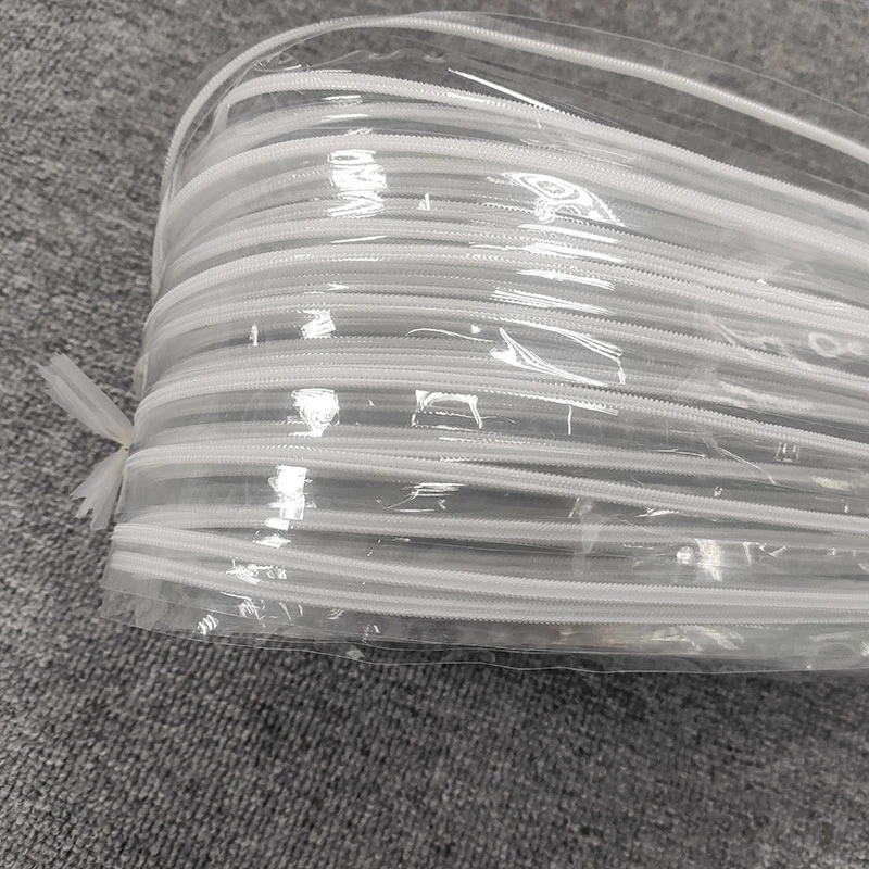 Großhandel/Lieferant Custom #3 #5 Spitze Band Geschlossene Ende Unsichtbaren Reißverschlüsse Nylon Reißverschluss PVC/EVA/TPU Nylon Reißverschluss