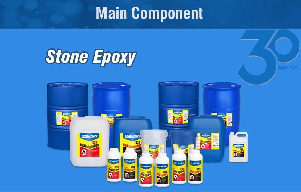 Transparent Strongedge Epoxy Ab Stone Bonding Glue