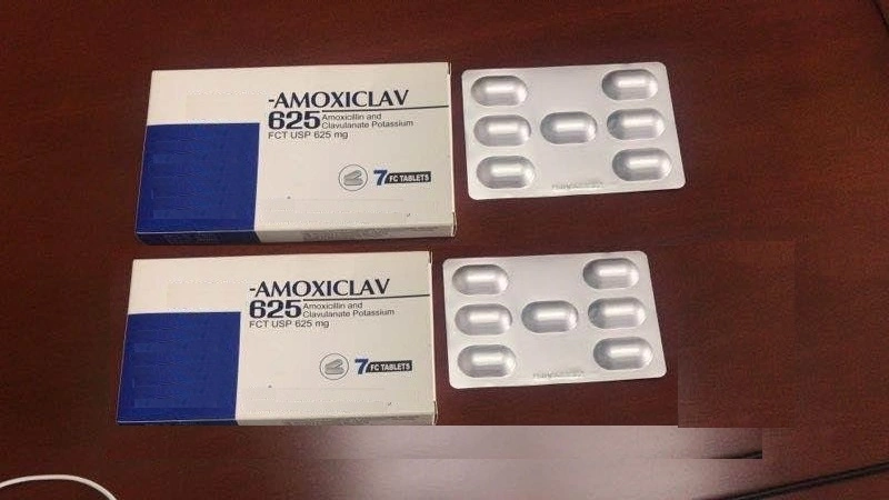 Amoxicillin und Clavulanat Potassium 1000mg Tablette