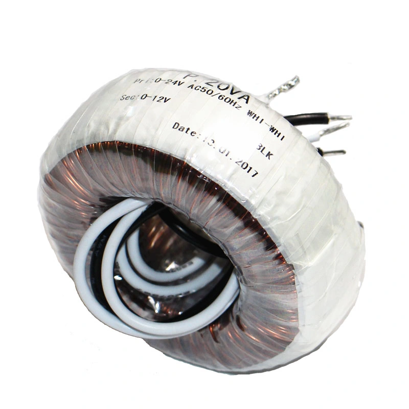 20va/12~24V Voltage Toroidal Power Transformer with Factory Prices