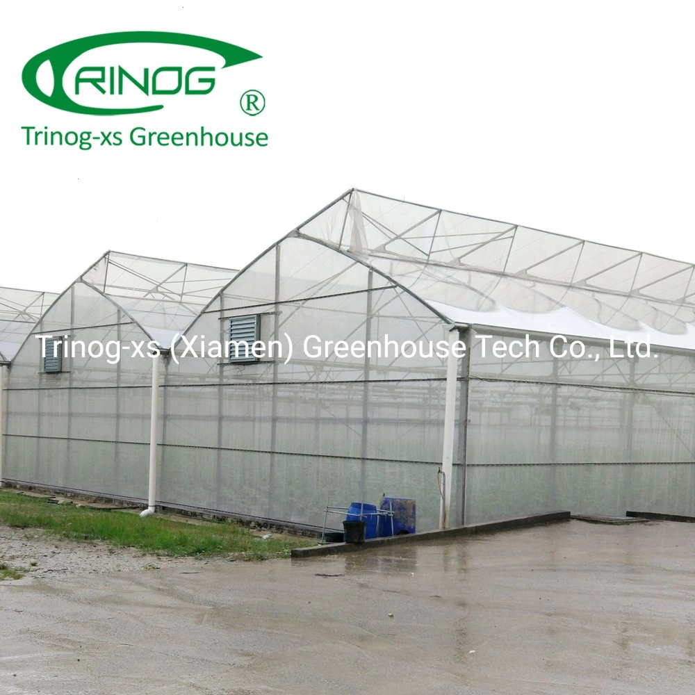 Trinog Design greenhouse cooling system pad with fans