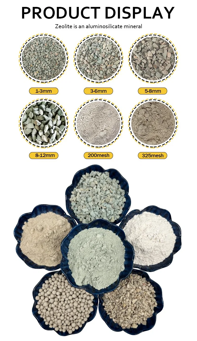 Clinoptilolite Natural Zeolite Green Zeolite Powder for Agriculture