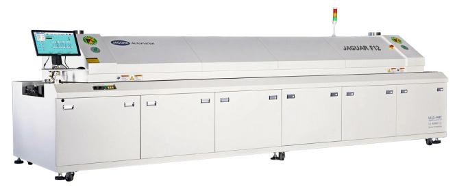 2023 High quality/High cost performance Jaguar 12 Heating Zones Lead Free Hot Air Reflow Oven