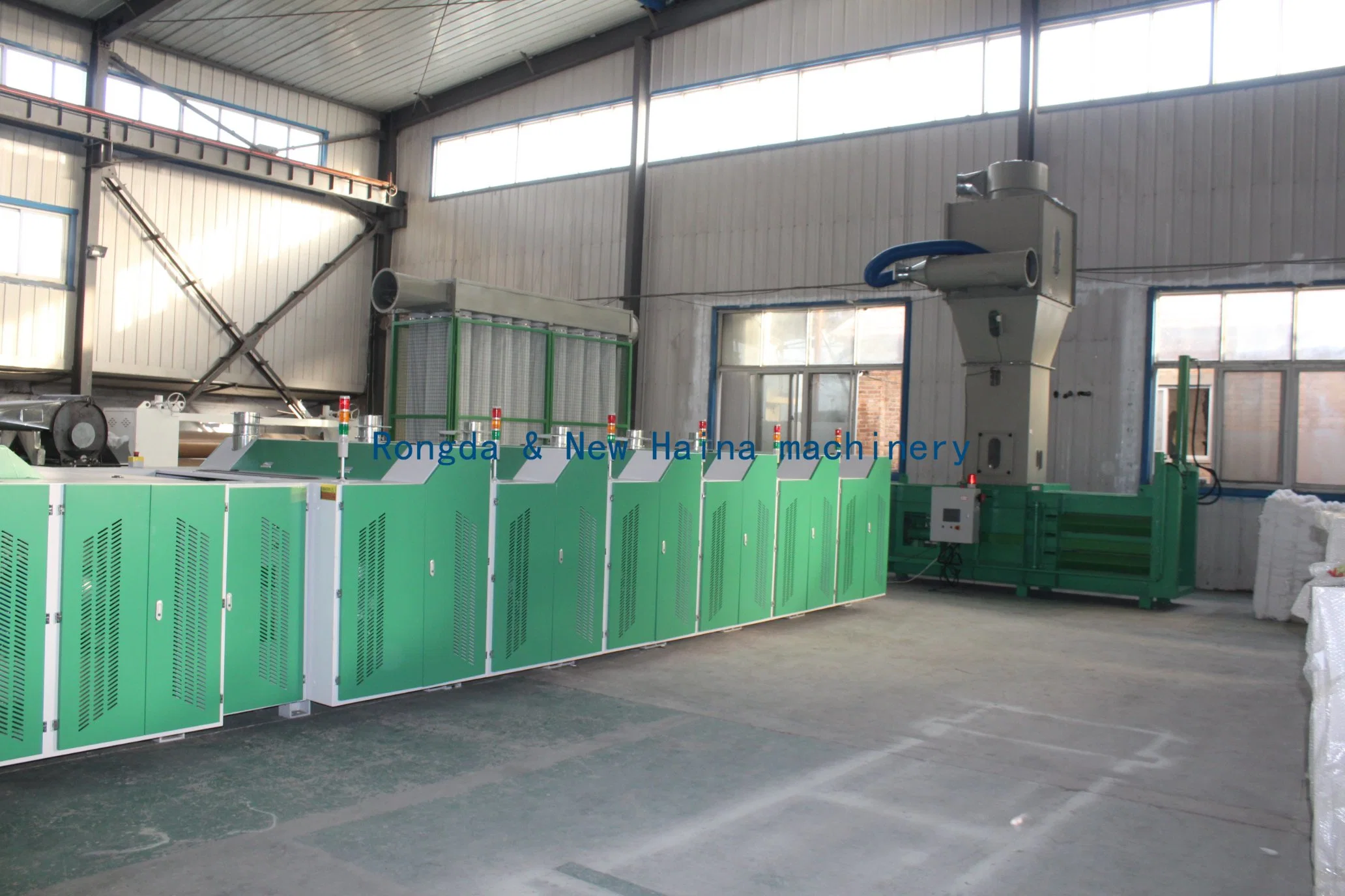 Cotton Waste Recycling Machine Opener Includes Seven Iron Rollers