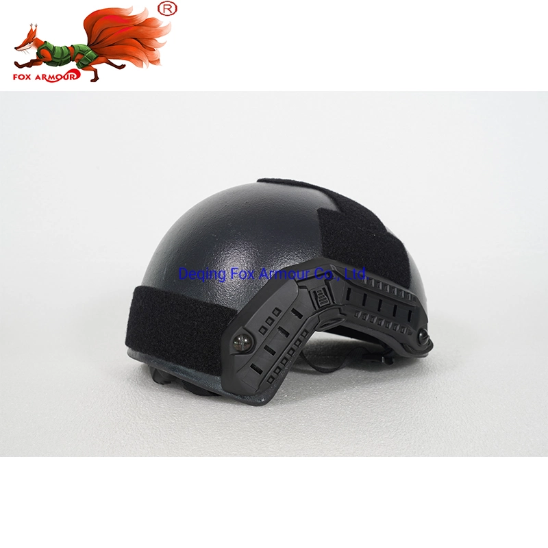 Tactical Ballistic Helmet with Frontal Shroud Fast Aramid Head Protector for Army