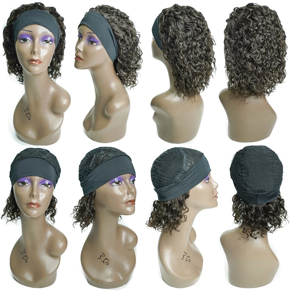 Guangzhou Brazilian Hair Wholesale/Supplier Lace Front Wig 100 Human Hair Factory Short Pixie Wigs