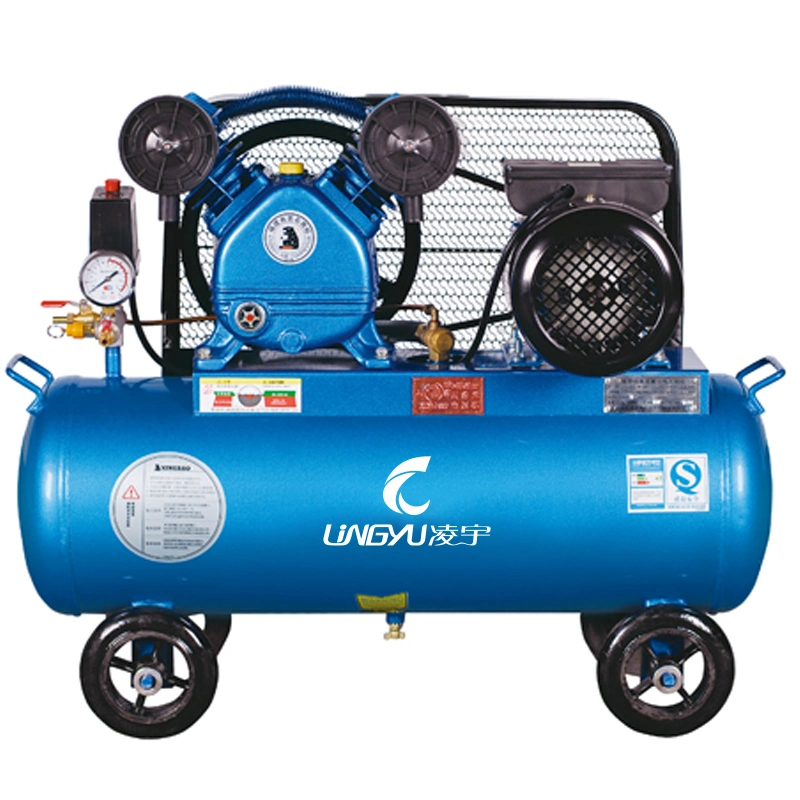 2HP 1.5kw 12.5 Bar Double Piston Air Compressor Two Stage Double Acting Reciprocating Compressor