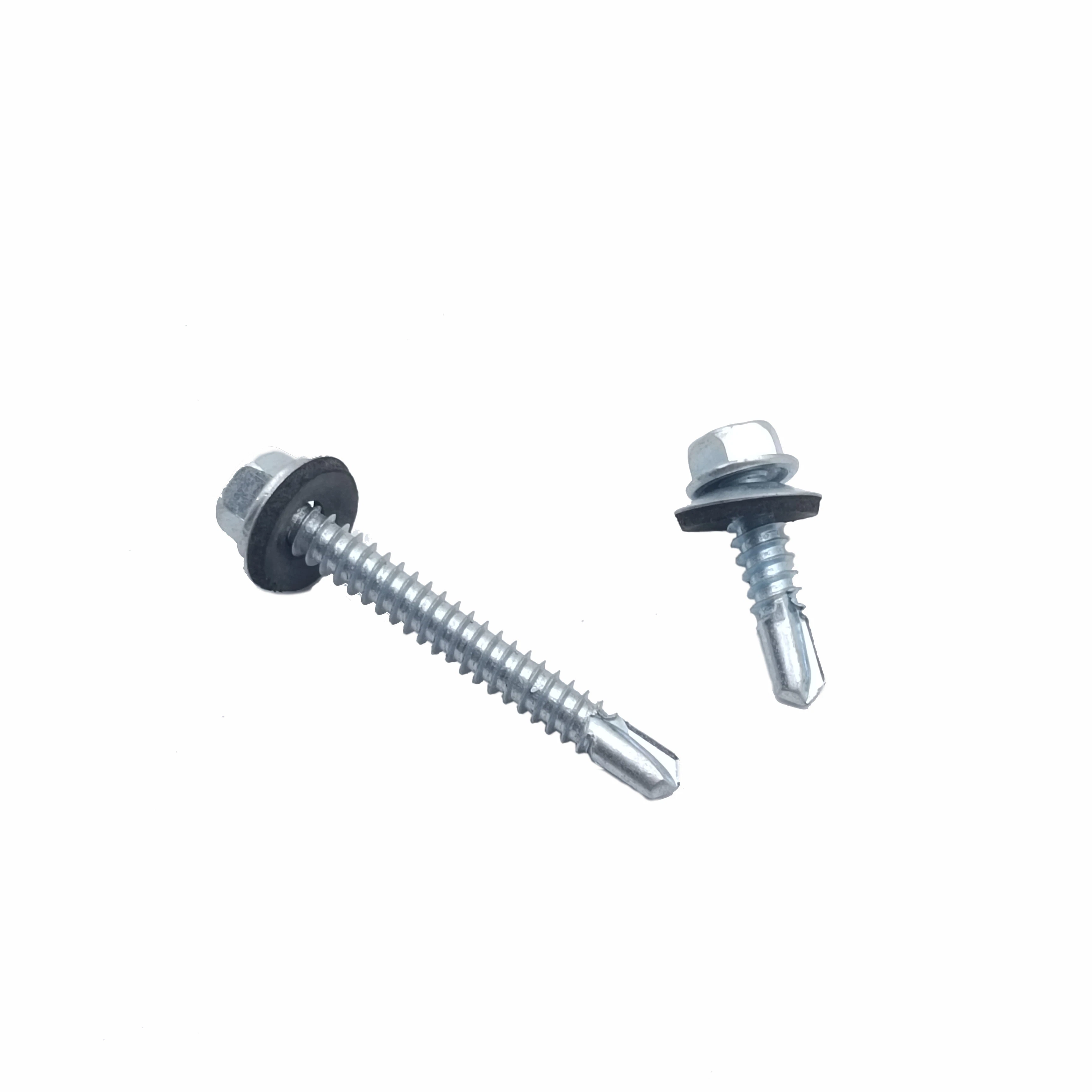 Metal Roofing Screw Solar Energy System Self Drilling Bi-Metal Screw