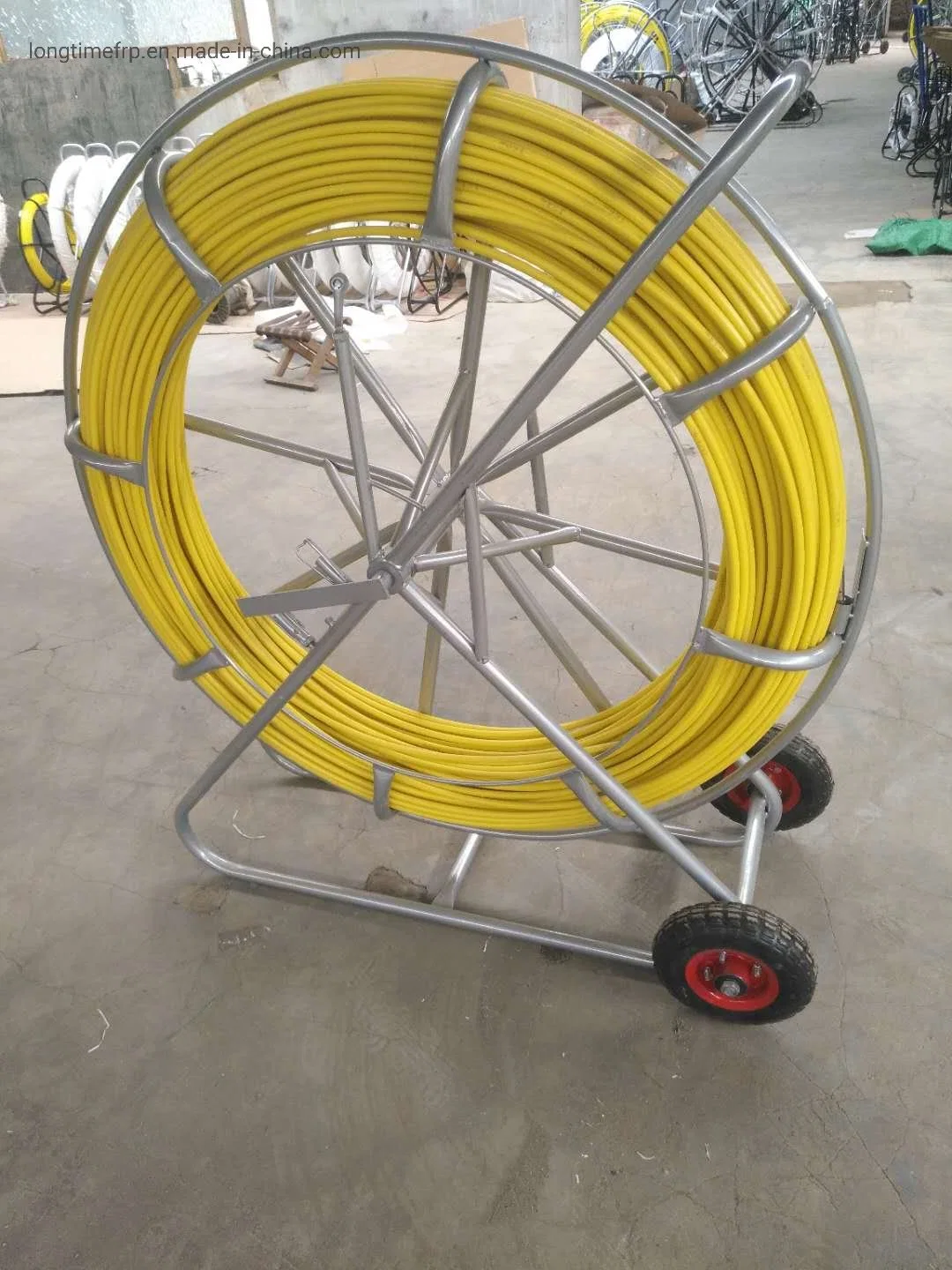 8mm 9mm 10mm 11mm 250m 300m Fiberglass FRP Traceable Wire Duct Rodder Cable Snake Running Rod and Conduit Cable Duct