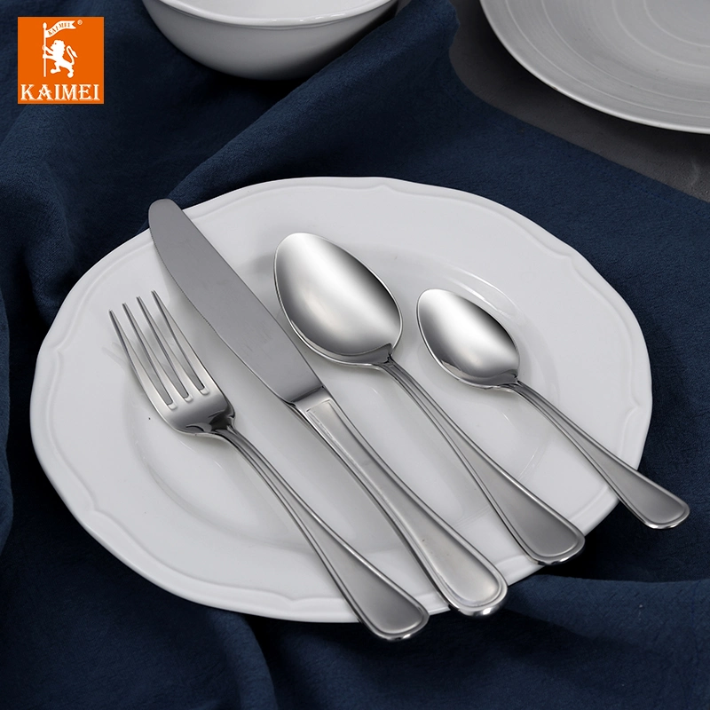 Wedding Cutlery of Stainless Steel Knife Fork Spoon for Hotel/Restaurant/House/Gift Set with FDA/LFGB/SGS/EU Certification