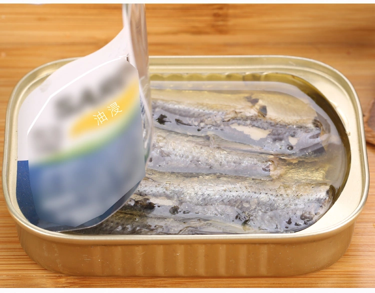 Sardine in Soja-Bohnen-Öl